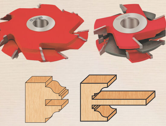 Carbide Tipped Door Designing Cutters with Long Tenon (75mm)-Yash Tooling System