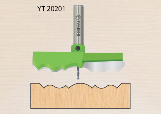 Flower Router Bits-Yash Tooling System