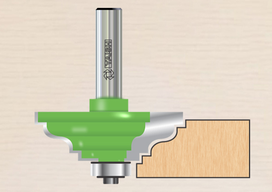 Ogee Double Fillet Bits-Yash Tooling System