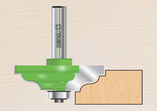 Ogee Fillet Bits-Yash Tooling System