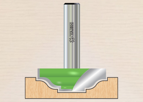 Plung Ogee Fillet Bits-Yash Tooling System