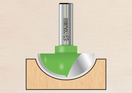 Round Nose Bits-Yash Tooling System