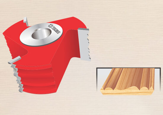 T. C.T. Brazed Profile Cutter-Yash Tooling System