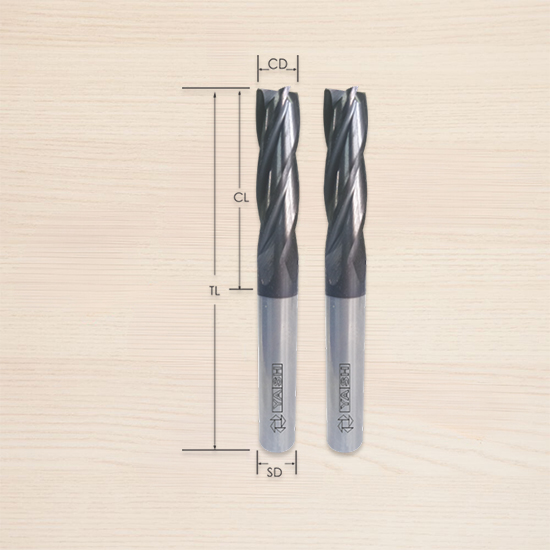 Spiral Standard End Mill Featured