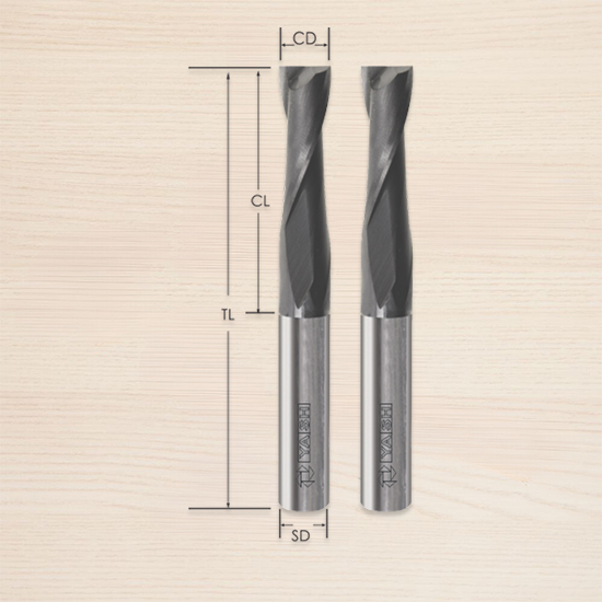 Spiral Standard End Mill Featured